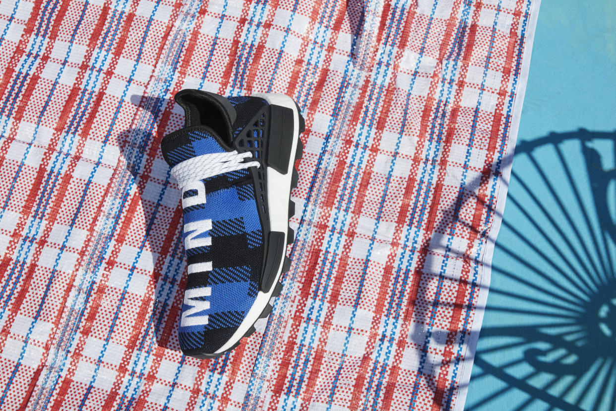 adidas Originals x Billionaire Boys Club Hu NMD Plaid. (PHOTO: adidas Originals)