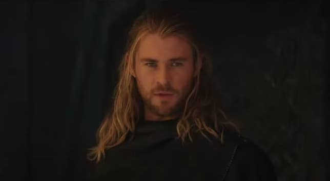 Thor in "Thor: The Dark World"