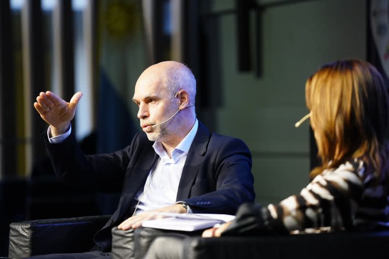 El jefe de Gobierno porteño, Horacio Rodríguez Larreta, en el 5º Congreso Internacional de Coninagro