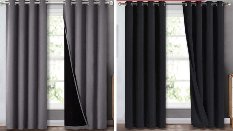 Keep curtains closed during the day when the heat is highest.