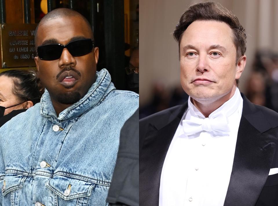 Kanye West, Elon Musk