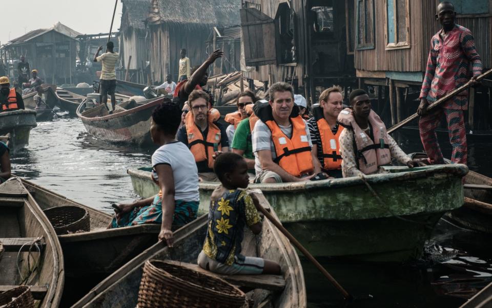The Makoko waterfront in Lagos is Africa's largest megalopolis