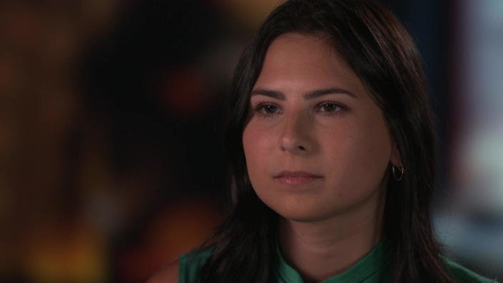 Hoping to help convince the judge to give Michael the maximum sentence, Isabella Cumberland chose to give a victim impact statement. / Credit: CBS News