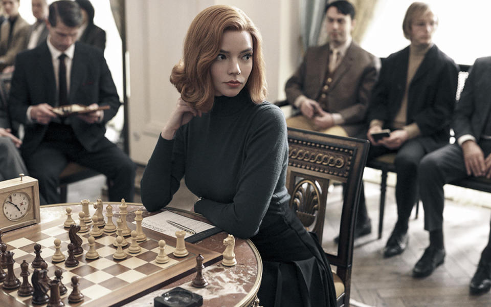 Anya Taylor-Joy stars in 'The Queen's Gambit'<p>Netflix</p>