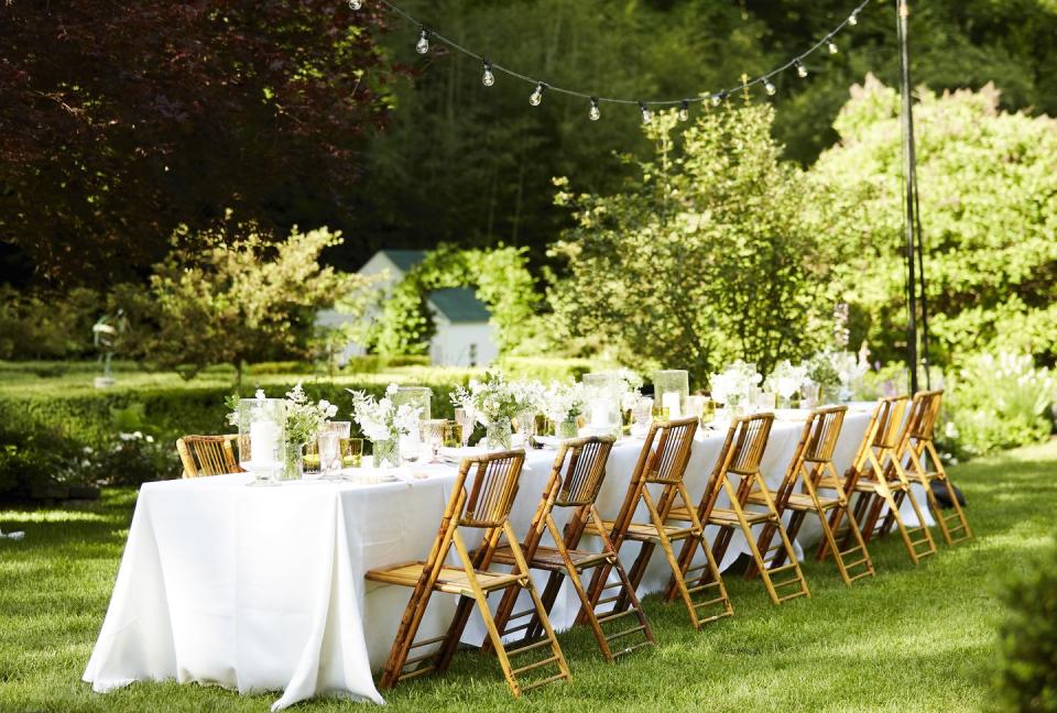 A Dreamy Dinner Party in the Garden