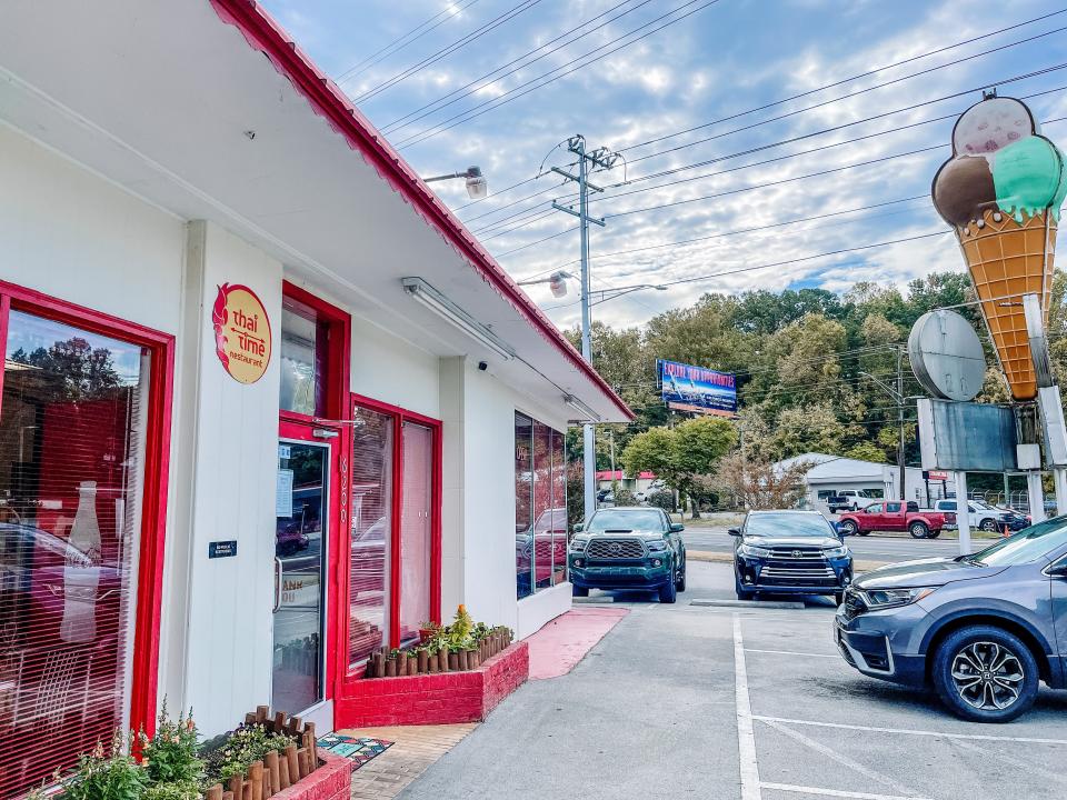 Thai Time is open in the former Kay’s Ice Cream shop at 6200 Chapman Highway.