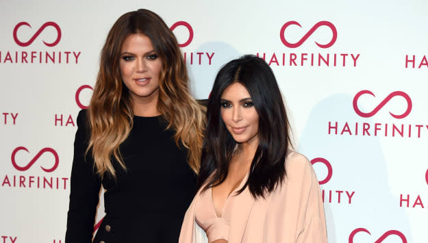 Kim Kardashian and Khloe Kardashian share their hair tips