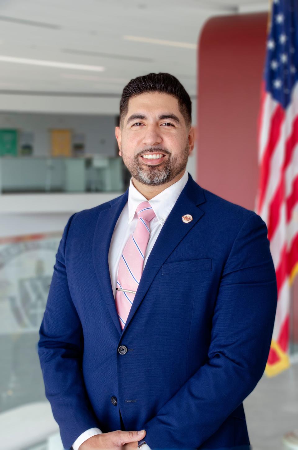 Walsh University has hired Joshua Ruiz, a 2021 Walsh graduate and U.S. Marine Corps veteran, to the newly created position of veterans affairs coordinator.