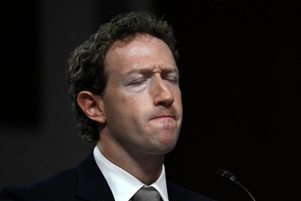 Almost $200 billion was wiped off of Facebook and Instagram owner Meta’s market cap today, as the firm’s AI spending plans alarmed investors (AFP via Getty Images)