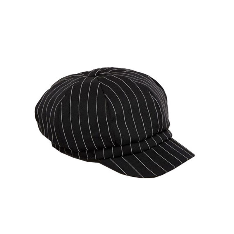 <a rel="nofollow noopener" href="http://rstyle.me/n/cscqu5chdw" target="_blank" data-ylk="slk:Pin Stripe Baker Boy Hat, Scared Hawk, $32;elm:context_link;itc:0;sec:content-canvas" class="link ">Pin Stripe Baker Boy Hat, Scared Hawk, $32</a><p> <strong>Related Articles</strong> <ul> <li><a rel="nofollow noopener" href="http://thezoereport.com/fashion/style-tips/box-of-style-ways-to-wear-cape-trend/?utm_source=yahoo&utm_medium=syndication" target="_blank" data-ylk="slk:The Key Styling Piece Your Wardrobe Needs;elm:context_link;itc:0;sec:content-canvas" class="link ">The Key Styling Piece Your Wardrobe Needs</a></li><li><a rel="nofollow noopener" href="http://thezoereport.com/entertainment/celebrities/taylor-swift-look-what-you-made-me-do-bts-video/?utm_source=yahoo&utm_medium=syndication" target="_blank" data-ylk="slk:Taylor Swift's Look What You Made Me Do BTS Might Actually Be Better Than The Music Video;elm:context_link;itc:0;sec:content-canvas" class="link ">Taylor Swift's <i>Look What You Made Me Do</i> BTS Might Actually Be Better Than The Music Video</a></li><li><a rel="nofollow noopener" href="http://thezoereport.com/living/wellness/binge-watching-health-effects-study/?utm_source=yahoo&utm_medium=syndication" target="_blank" data-ylk="slk:TV Is Officially Killing You, Says Science;elm:context_link;itc:0;sec:content-canvas" class="link ">TV Is Officially Killing You, Says Science</a></li> </ul> </p>