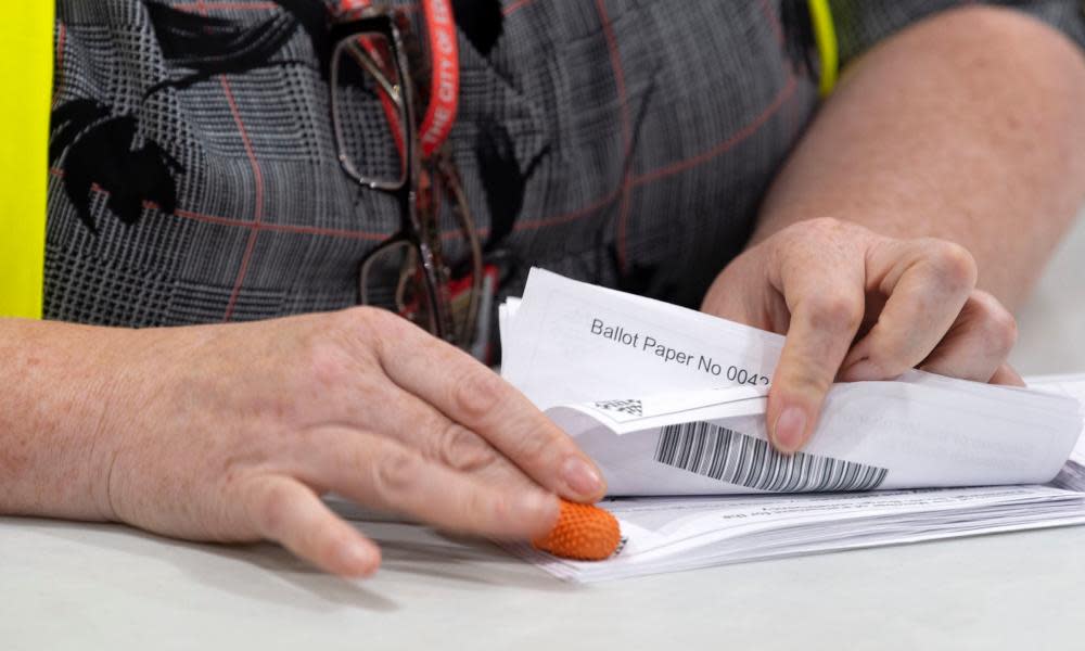 <span>Photograph: Lesley Martin/PA</span>