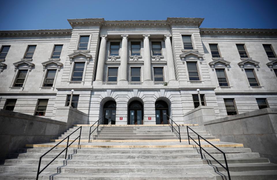 The Greene County Historic Courthouse on Friday, Sept. 8, 2023.