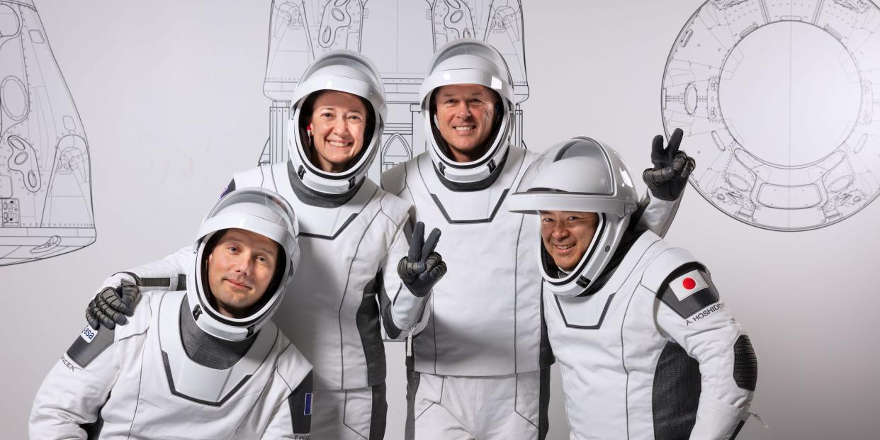 crew 2 astronauts spacex nasa