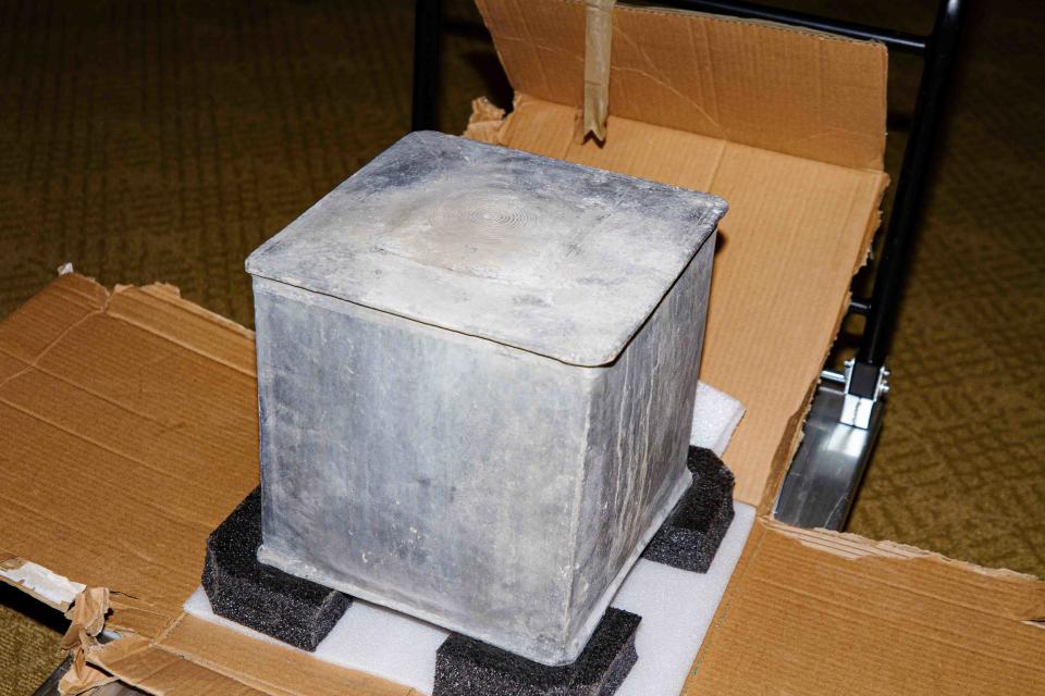 A nearly 200-year-old time capsule from 1828 that had long been forgotten about and was rediscovered in 2023 at one of America’s most important Revolutionary War fortifications at West Point, N.Y. It is unknown what is inside.