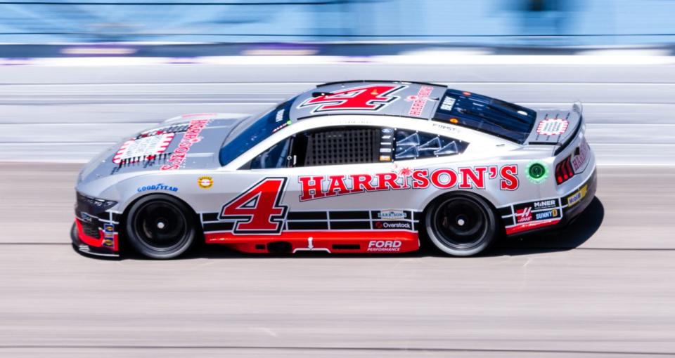 Josh Berry competes in a NASCAR Cup Series race at Darlington.