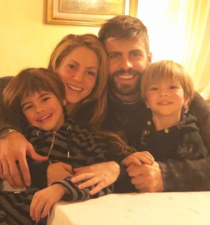 La familia Piqué Mebarak