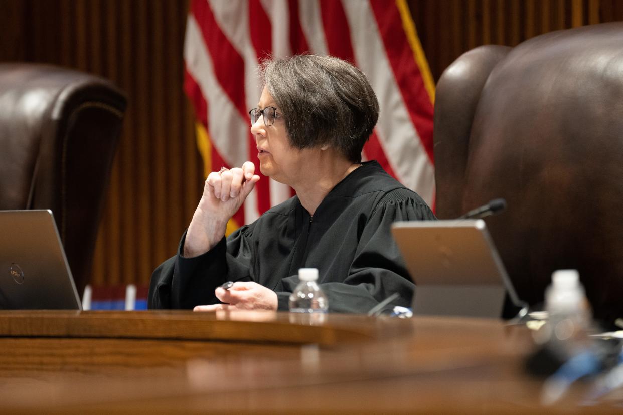 Kansas Supreme Court Chief Justice Marla Luckert wrote the opinion finding that a teenager was coerced into confessing by a Topeka police detective.