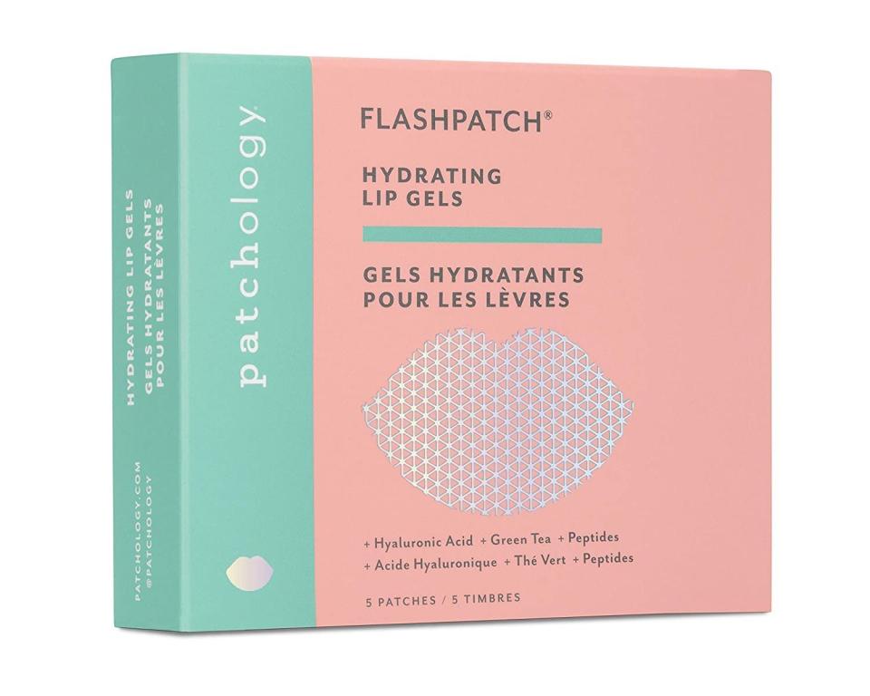 6) FlashPatch Hydrating Lip Mask Gels