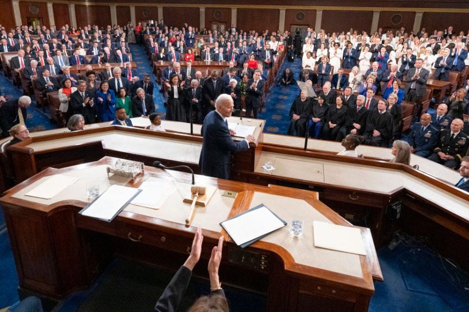 Joe Biden delivers the 2024 State of the Union