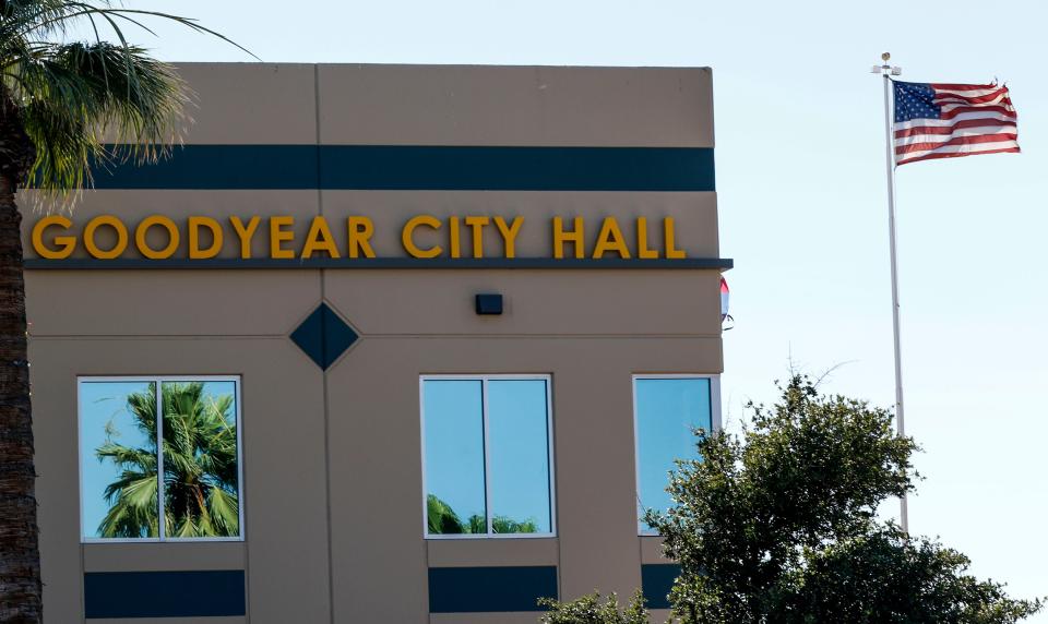 Goodyear's appointed interim mayor will try to hold on to his seat as he faces a write-in candidate.