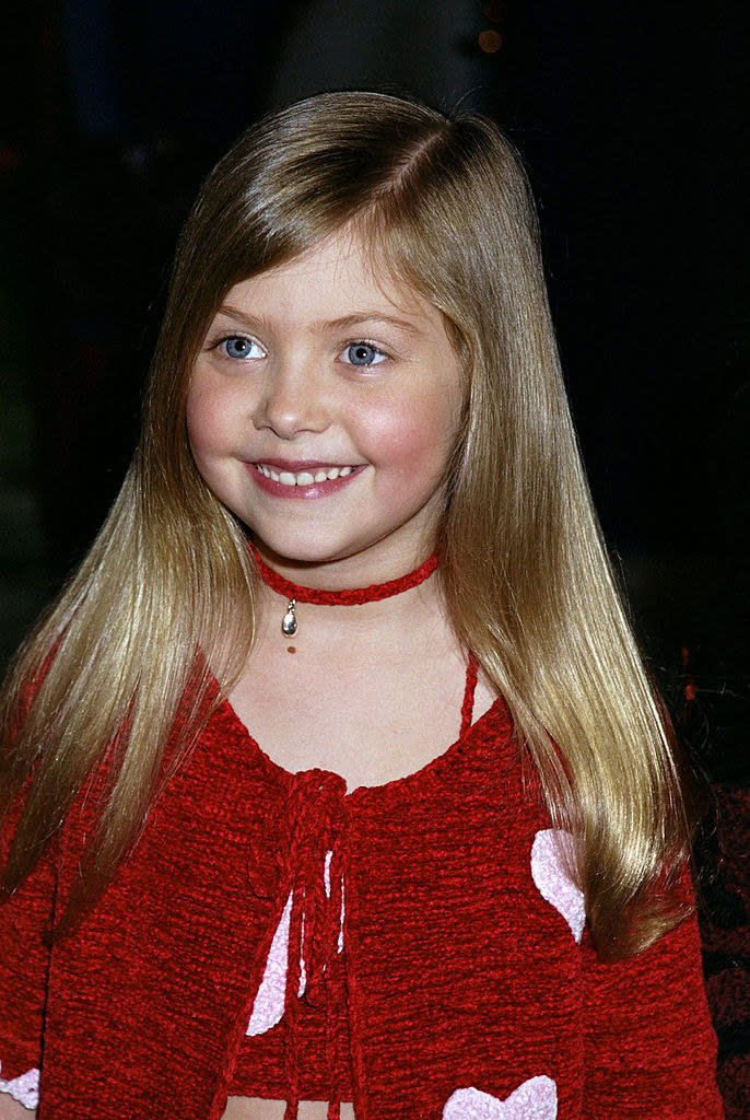 Taylor Momsen as a child