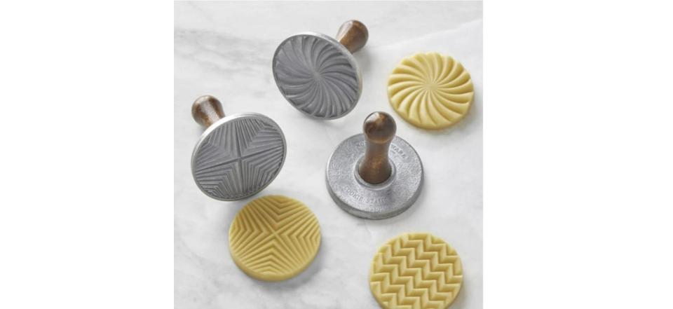 Set de Cortadores para Galletas Geo Stamps. / Imagen: Williams Sonoma