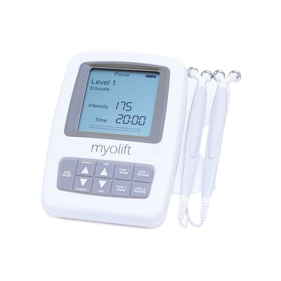 <p><a href="https://www.7ewellness.com/products/7e-myolift-microcurrent-facial-machine?gclid=Cj0KCQiAr8eqBhD3ARIsAIe-buORSB3tJugH_owTn8R_5iOFVoyeMEuIbFXROHpMSO6ww7UMvdd4mR4aAs-_EALw_wcB&hsa_acc=9311873239&hsa_cam=18412199508&hsa_net=adwords&hsa_src=x&hsa_ver=3" rel="nofollow noopener" target="_blank" data-ylk="slk:Shop Now;elm:context_link;itc:0;sec:content-canvas" class="link ">Shop Now</a></p><p>Mini Microcurrent Device</p><p>7ewellness.com</p><p>$329.00</p>