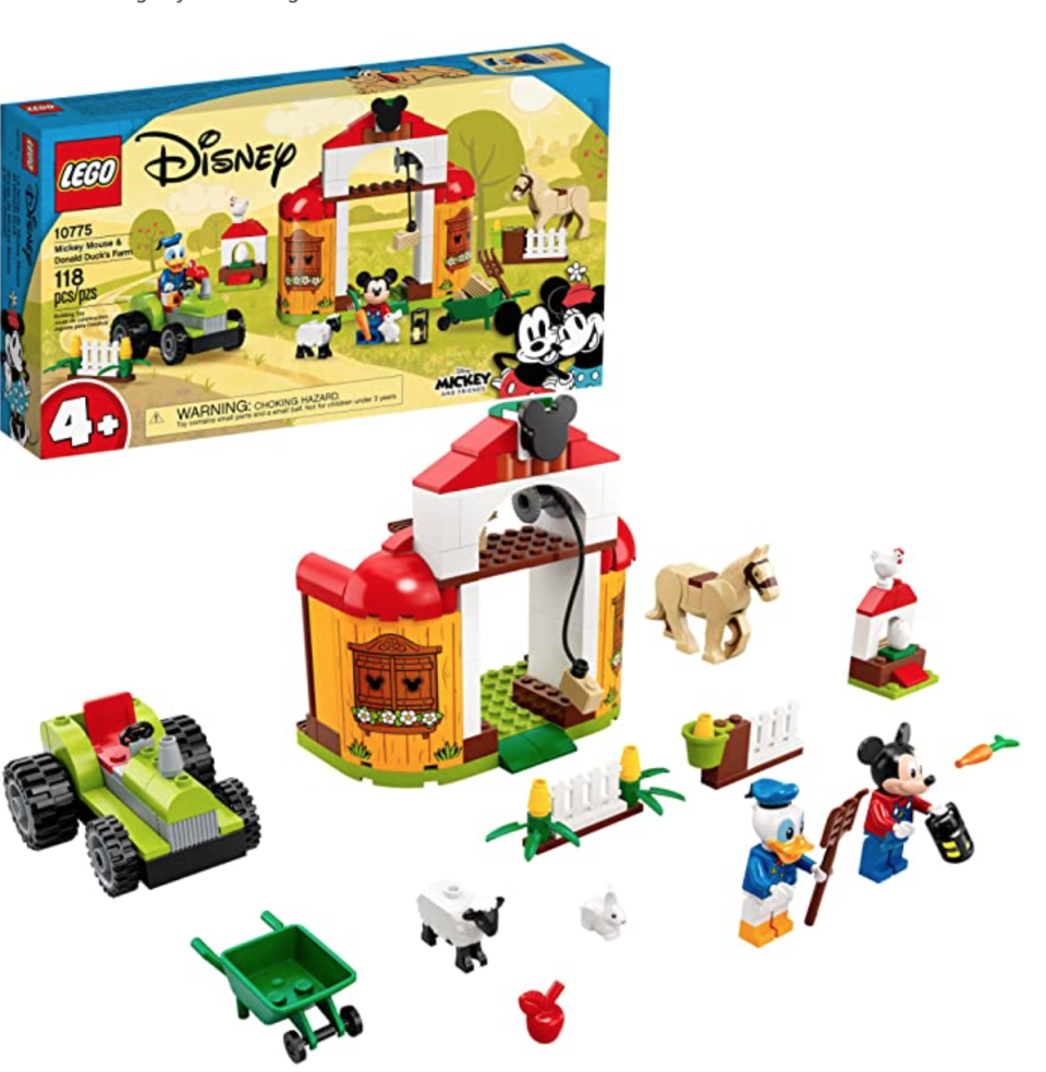 LEGO Disney Mickey and Friends – Mickey Mouse & Donald Duck's Farm Building Kit