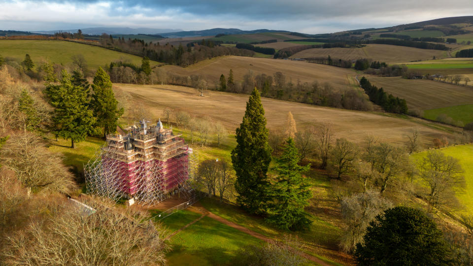 The castle will reopen in 2024 (Michal Wachucik/Abermedia/NTS/PA)