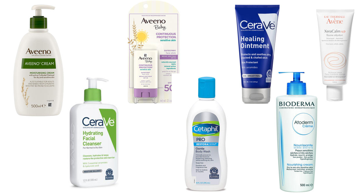 These are the National Eczema Association-approved products for eczema to buy now [Photo: Yahoo Style UK]