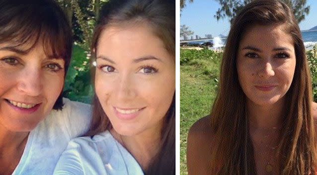 Another picture from social media of the girl claiming to be Natalie Amyot. Photo: Supplied