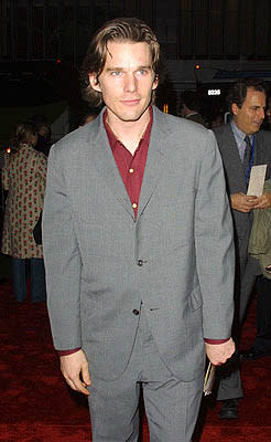 Ethan Hawke at the New York premiere of New Line's The Lord of The Rings: The Fellowship of The Ring