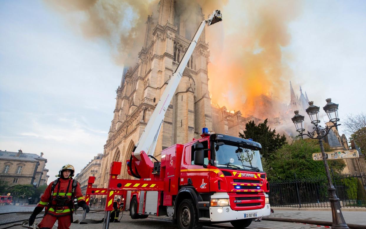 BBC Four’s documentary heard from those who fought the Notre Dame fire - Benoit Moser/PA