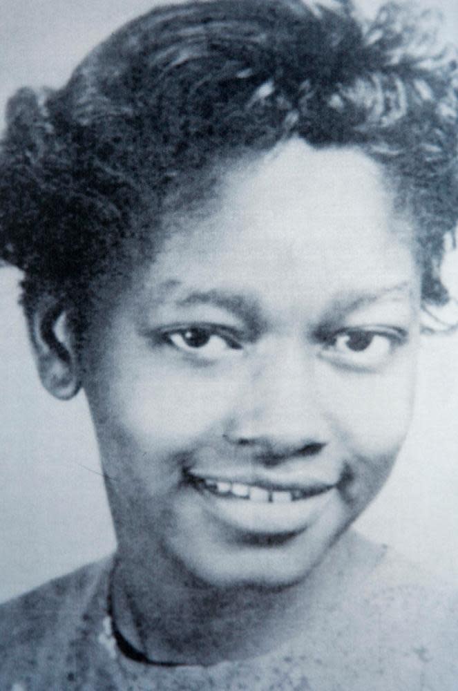 Claudette Colvin aged 15.