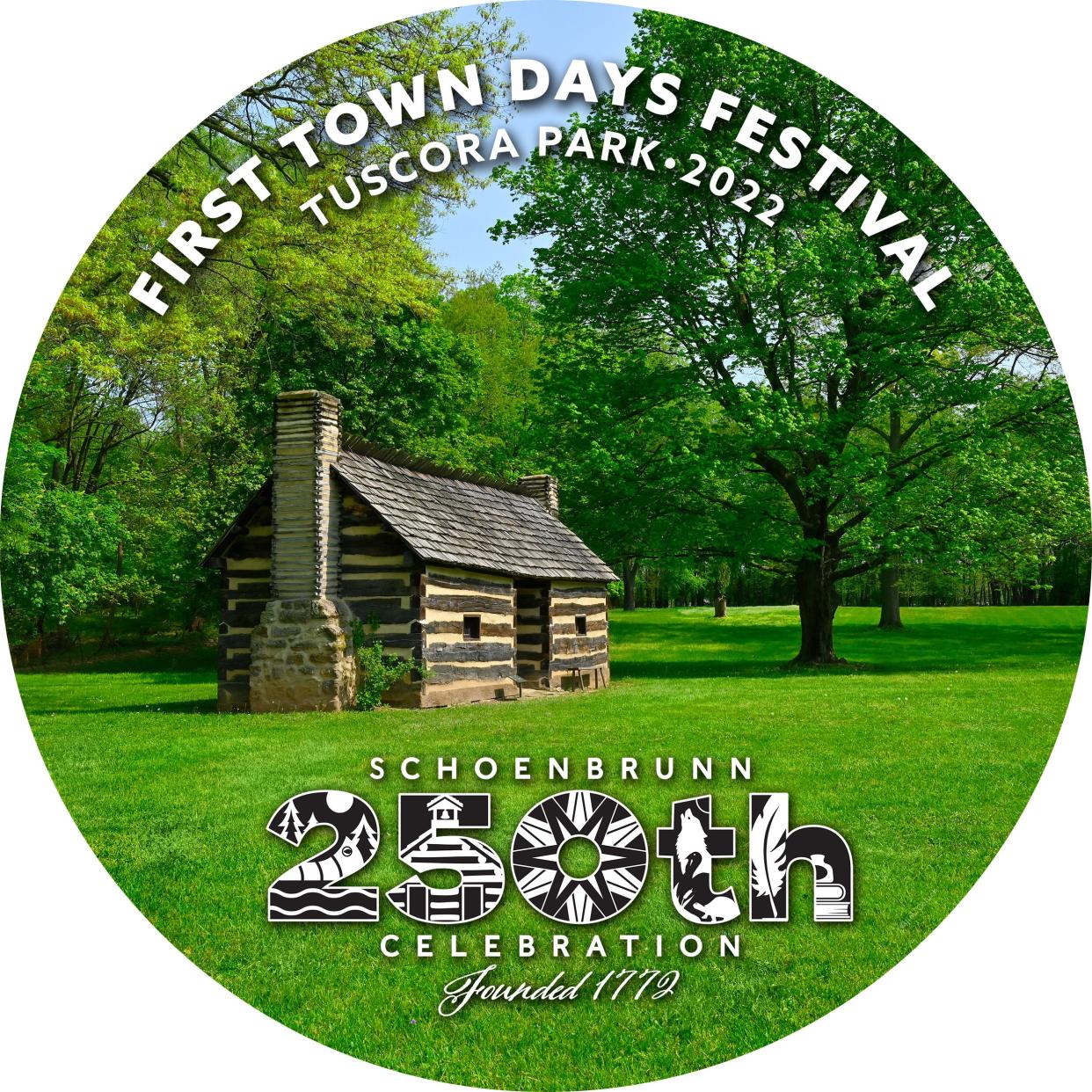 The 2022 First Town Days Festival plate will feature the 250th anniversary of the founding of Schoenbrunn Village.