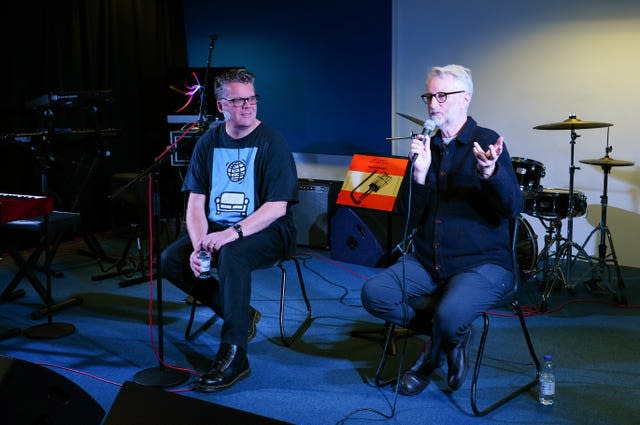 Billy Bragg visits Brit school