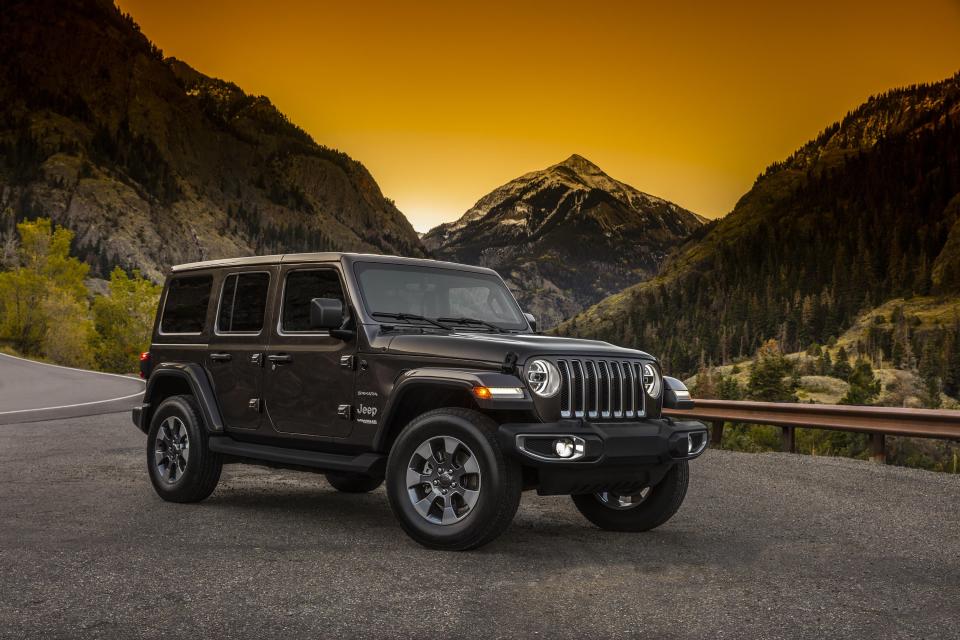 The 2018 Jeep Wrangler.