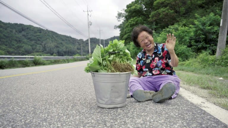 The film does not directly address the diplomatic tit-for-tat, concentrating instead on the elderly residents' daily lives as their village is flooded by competing groups of activists