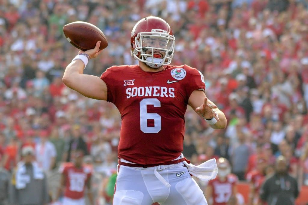 Mayfield has high praise for Sooner receivers