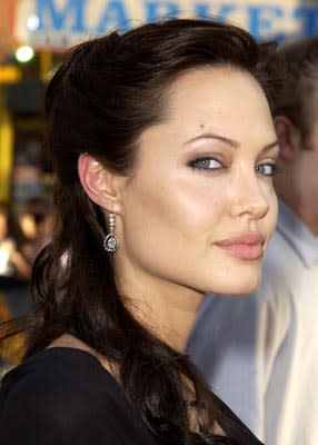 Angelina Jolie at the LA premiere of Paramount's Lara Croft Tomb Raider: The Cradle of Life