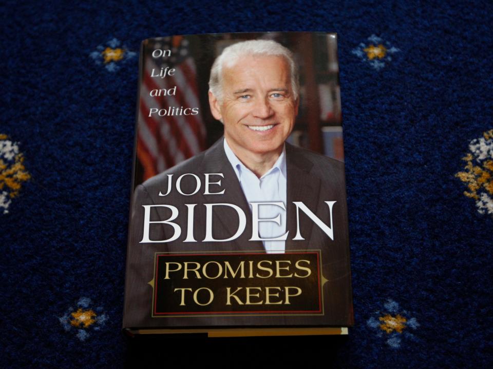 Joe Biden released "Promises to Keep" in 2007.