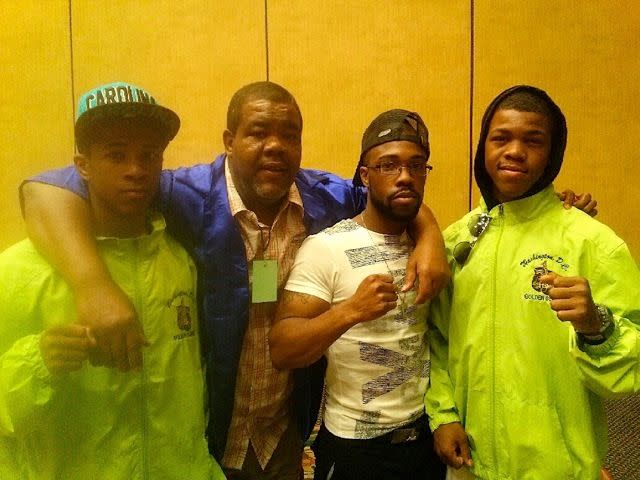 (From left to right) Gary Antonio Russell, Gary Allen Russell Sr., Gary Allen Russell Jr. and Gary Antuanne Russell (Courtesy of Gary Russell Junior)