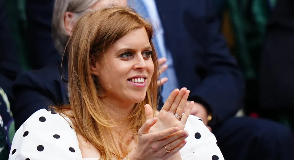 Prinzessin Beatrice hat diese Woche verraten, dass sie ihre Tochter Sienna Elizabeth genannt hat. (Getty Images)
