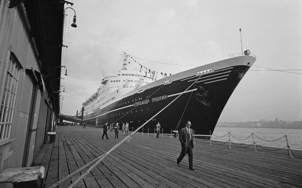 Marco Polo in 1965, when it was known as Aleksandr Pushkin - TERRY DISNEY/GETTY