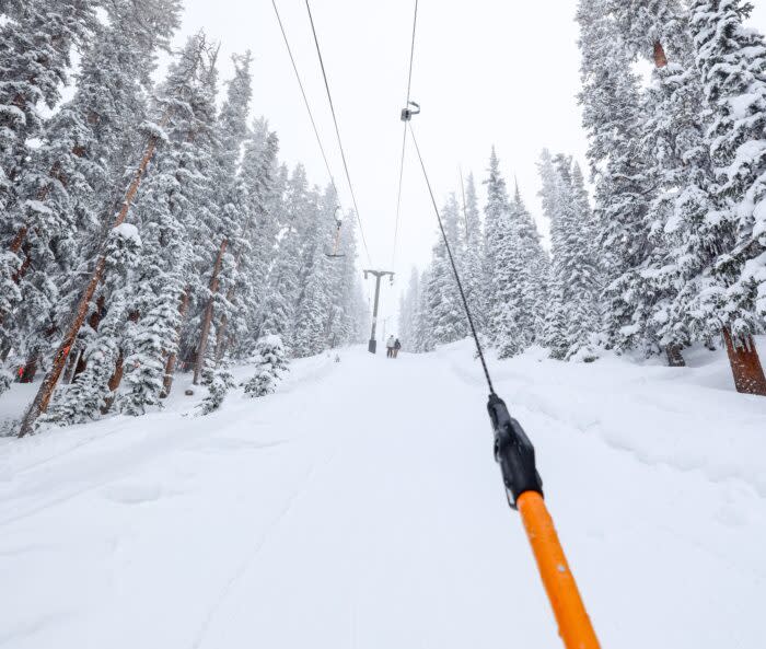 View from the High Lift in Crested Butte, Colorado