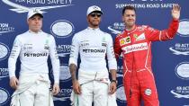 Lewis Hamilton (M.) und seine Mercedes-Bosse schlagen nach dem Großen Preis von Österreich Alarm