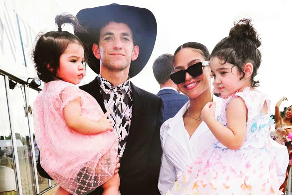 <p>Alex Fine/Instagram</p> Cassie, her husband Alex Fine and their two daughters