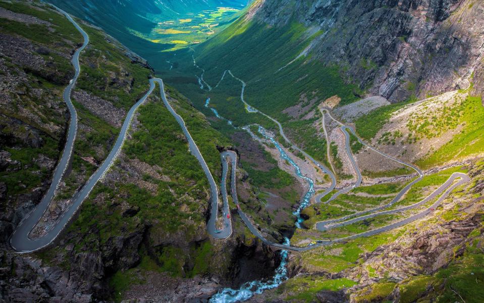 Trollstigen, Norway - Credit: AP