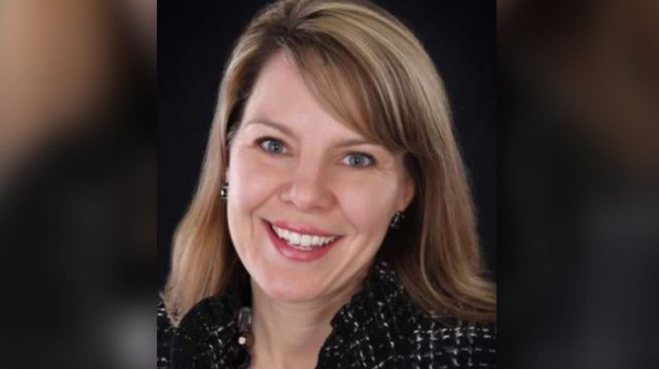 Jennifer Riordan was identified as the woman killed on the Southwest Airlines flight. Source: Twitter/NM Broadcasters