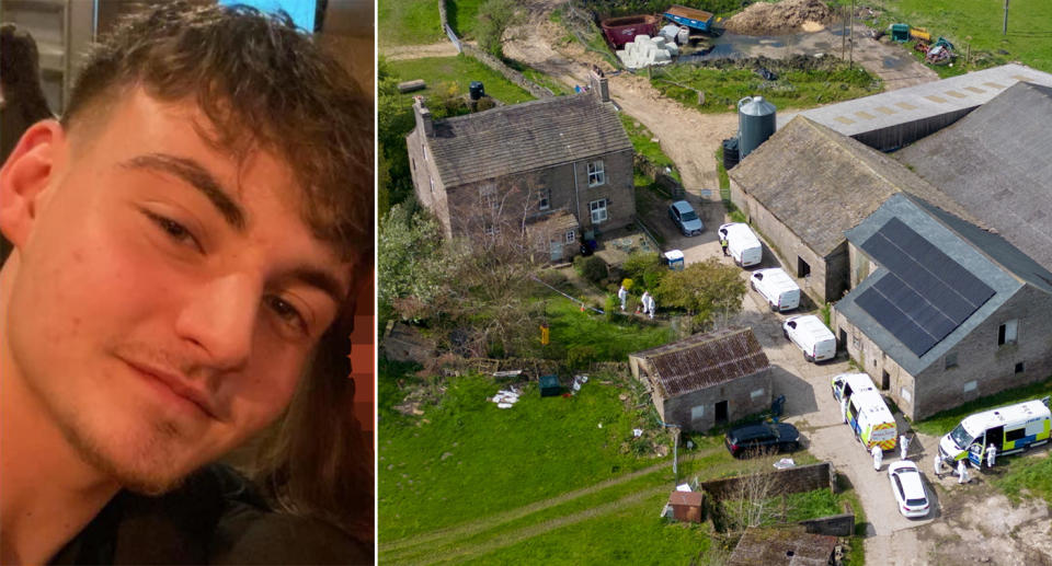 A 19-year-old named locally as Marcus Smith was left with fatal gunshot wounds after what is believed to be a burglary gone wrong at a farm in the Peak District. (Facebook/SWNS)